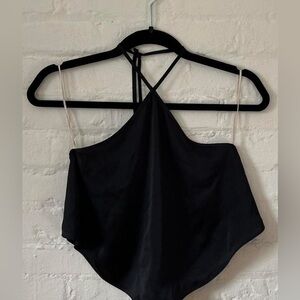 Aritzia Women's Black Crop Top